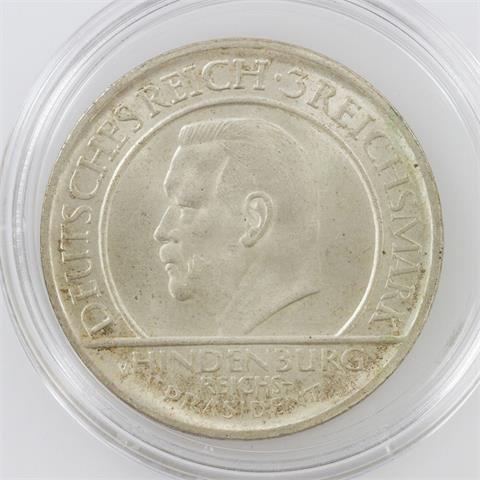 Weimarer Republik - 3 RM 1929/F,