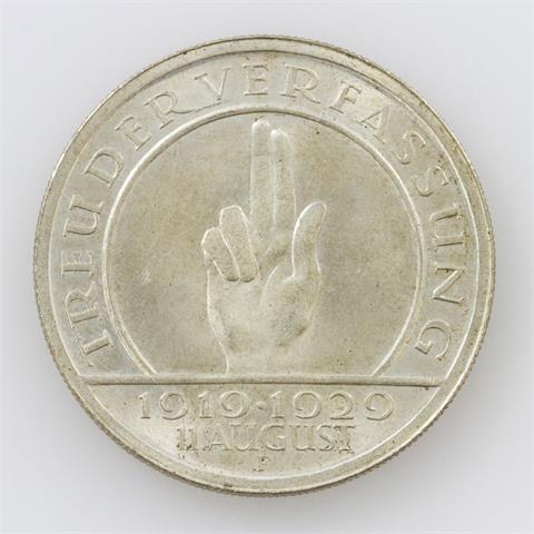 Weimarer Republik - 5 RM 1929/F,