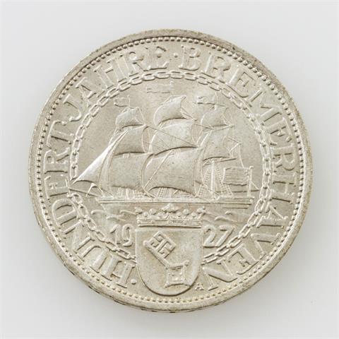 Weimarer Republik - 3 RM 1927/A,