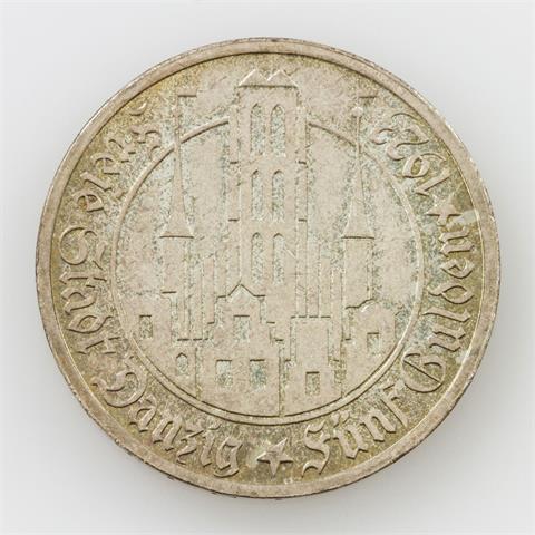 Danzig, Freie Stadt - 5 Gulden 1923,