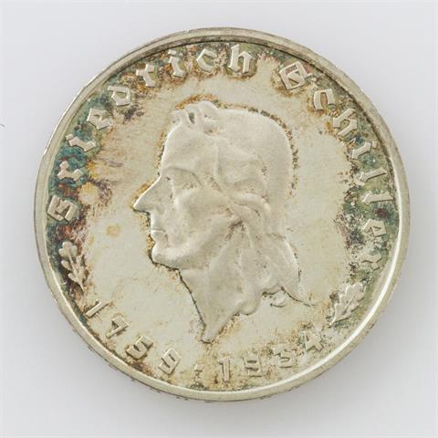 III. Reich - 5 RM 1934/F,