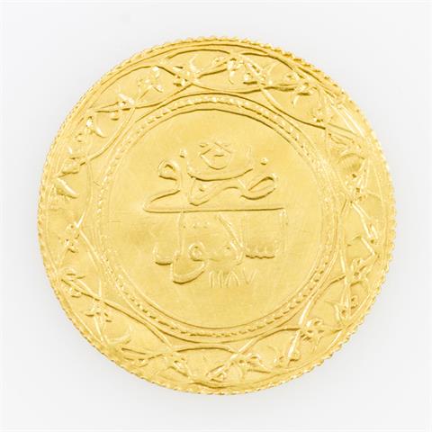 Türkei /Gold - 1 1/2 Altin (Findik) 1776 n. Chr.,