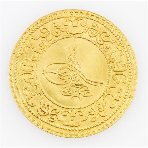 Türkei/Gold - 3 Altin (Findik) 1754 n. Chr.,