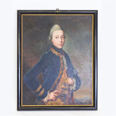NACH JOHANN TISCHBEIN, 1773. Friedrich Wilhelm Malapert gen. von Neufville