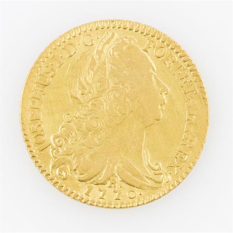 Brasilien/Gold - 6400 Reis 1770/Rio de Janeiro,