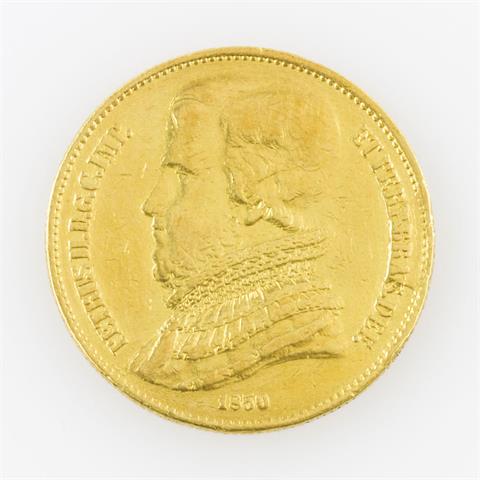 Brasilien/Gold - 20000 Reis 1850,