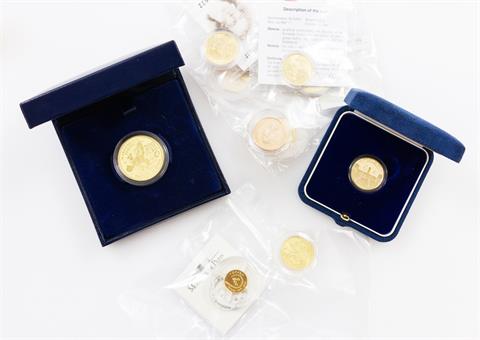 Großes GOLDkonvolut - bestehend aus 13 Goldmünzen,
