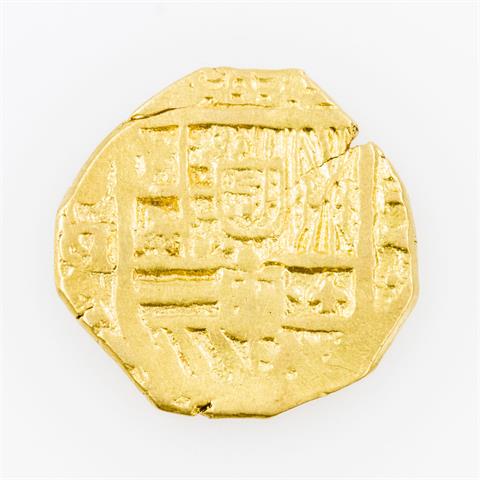Spanien/Gold - 2 Escudos Jahr? (1619?), Philipp III.,