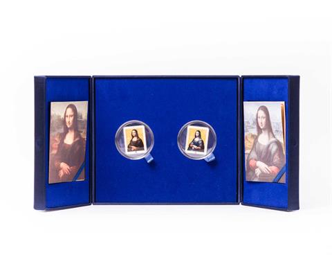 1 Set "Jewels of Art - Mona Lisa of the Louvre" 2012 -