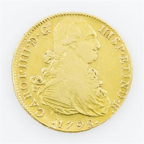 Peru/ GOLD - 8 Escudos 1798/I.J., Lima,