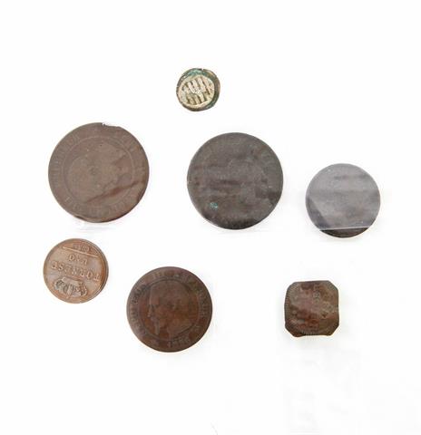 Konvolut von 8 neuzeitlichen Münzen -