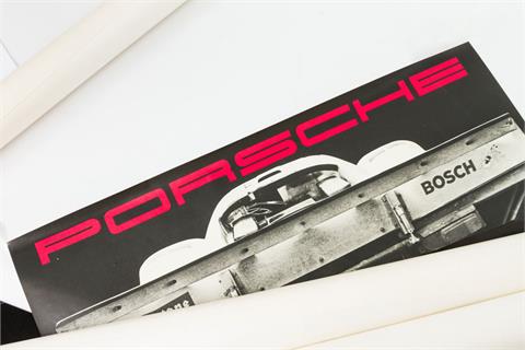 Konvolut - 13 Plakate der Porsche-Rennsport-Geschichte