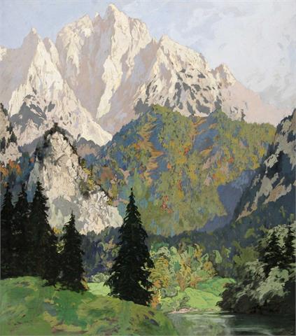 HODIENER, HUGO (Mährisch Trübau 1886-1945 Klais), "In den Dolomiten"