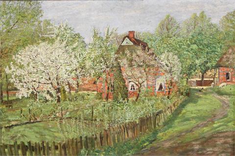 BERTELSMANN, WALTER (Bremen 1877-1963 Worpswede), "Frühling"