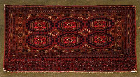 Taschenfront. TURKMENISTAN, um 1900, 77x143 cm