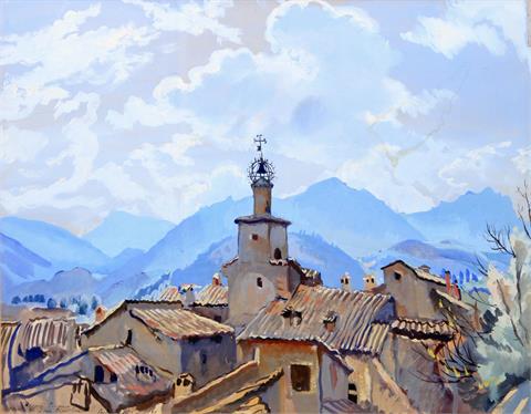 SEREBRJAKOWA, SINAIDA JEWGENEWNA (Neskutschnoje bei Charkow 1884-1967 Paris), "Castellano im Trentino",