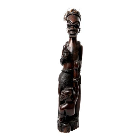 Skulptur aus Ebenholz. AFRIKA, 20. Jh.