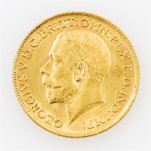 GB/GOLD - 1 Sovereign 1914,