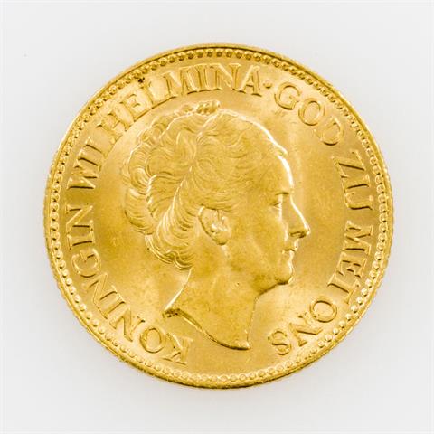 Niederlande/Gold - 10 Gulden 1933,