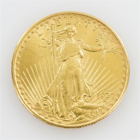 USA/GOLD - 20 Dollars 1927,