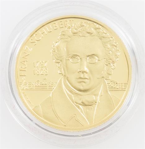 Österreich/GOLD - 500 Schilling 1997, Franz Schubert,