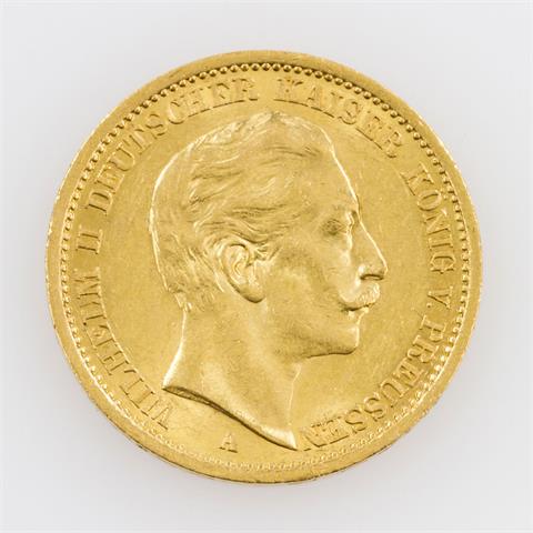 Preussen/GOLD - 20 Mark 1906 A,