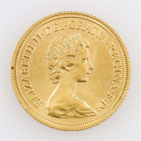 GB/GOLD - 1 Sovereign 1982,