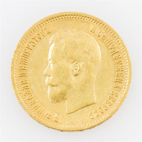 Russland/GOLD - 10 Rubel 1899 r,