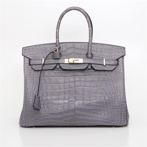 HERMÈS exquisite It-Bag "BIRKIN BAG 35", Koll. 2013.