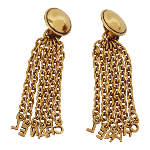 CHANEL tolle Modeschmuck-Ohrclips;