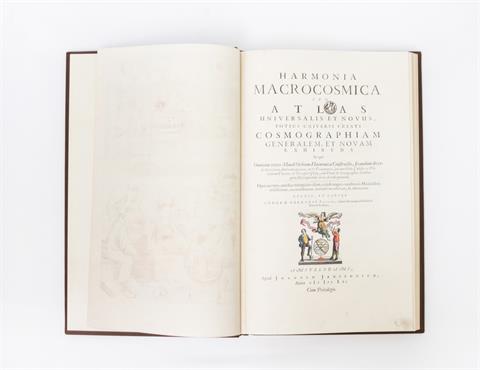 Harmonia Macrocosmica, Himmelsatlas von 1661, FAKSIMILE -