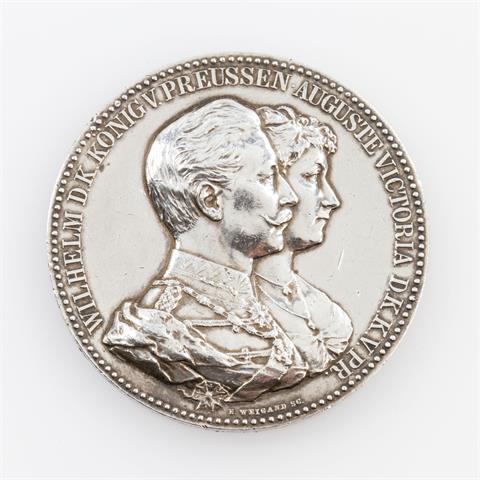 Königreich Preussen - Silbermedaille o. J. (verliehen seit 1889), von E. Weigand,
