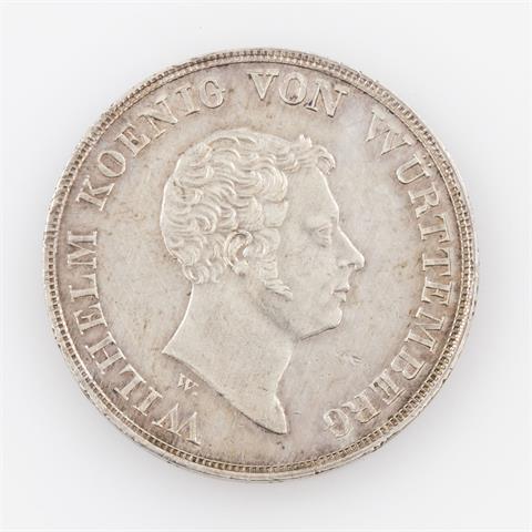 Württemberg - 1 Kronentaler 1833, Handelsfreiheit durch Einheit, Wilhelm I.,