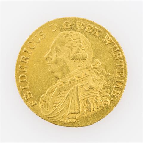 Württemberg/Gold - 1 Dukat 1808/ C.H., Friedrich II. (I.), Jaeger 21,