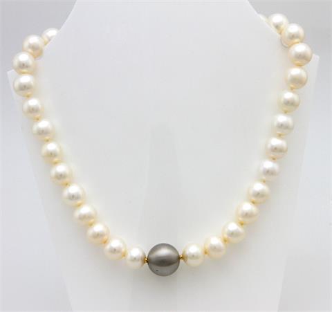 Perlencollier Zuchtperlen ca. 11mm