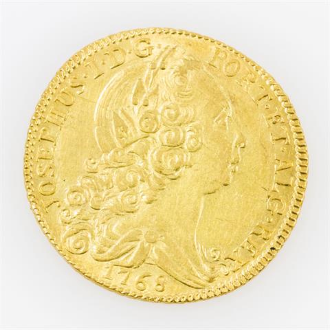 Portugal/Gold - 4 Escudos= Peca (6400 Reis) 1768,