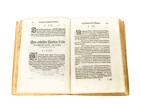 Verneuerte Landesordnung des Königreichs Böhmen von 1627, spätere Druckfassung -