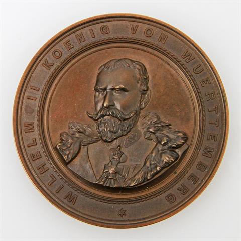 Stuttgart/Cannstatt - Bronzemedaille 1893 v. Wilhelm Mayer