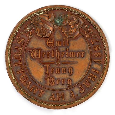 Stuttgart - Bronzemedaille 1887,