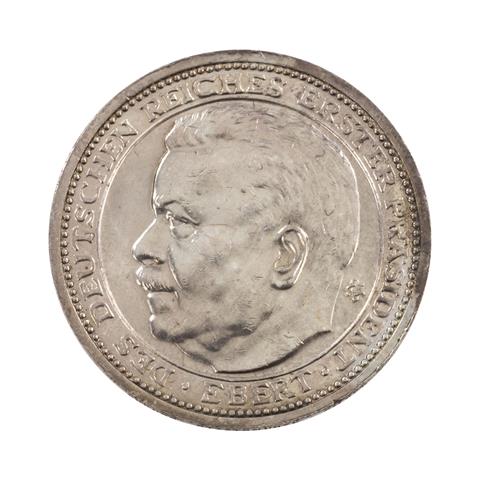 Weimarer Republik - Friedrich Ebert Medaille nach O. Glöckler/Berlin,