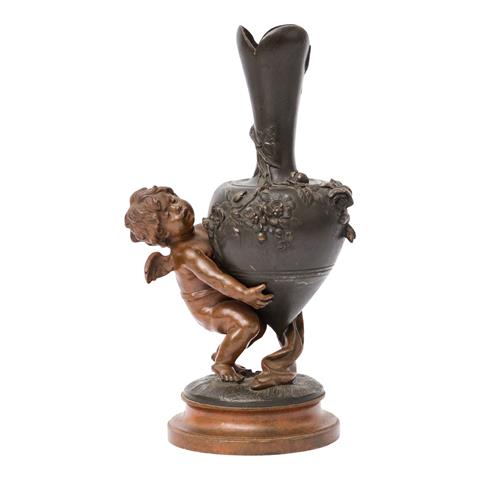 MOREAU, AUGUSTE (Dijon 1834-1917 Malesherbes), Vase,