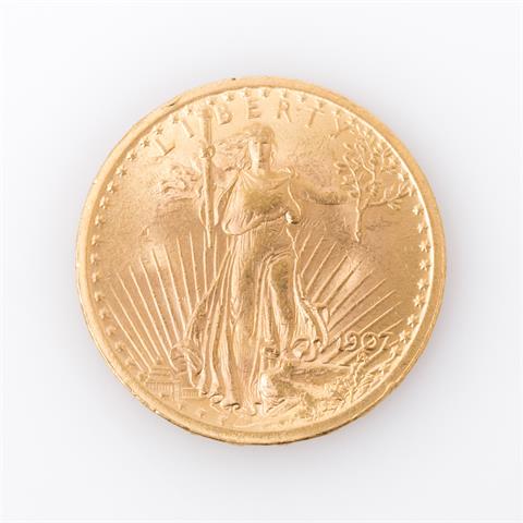 USA/GOLD - 20 Dollars 1907
