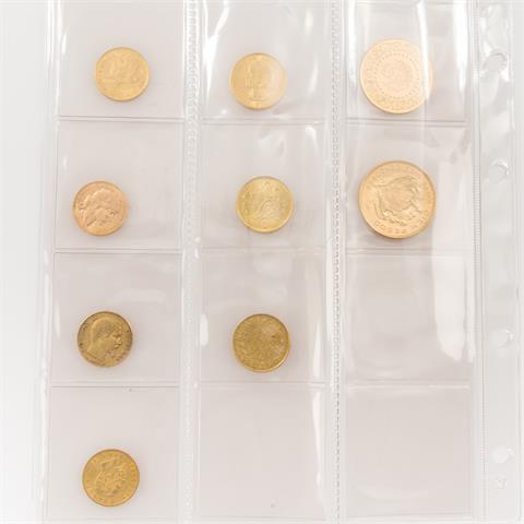 GOLDLOT bestehend aus Chile 100 Pesos 1962,