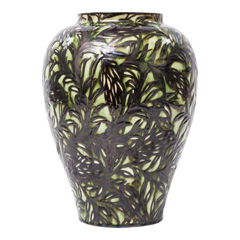 LAEUGER, MAX (1864 Lörrach-1952 ebd.) dekorative Vase, 1. H. 20. Jh.