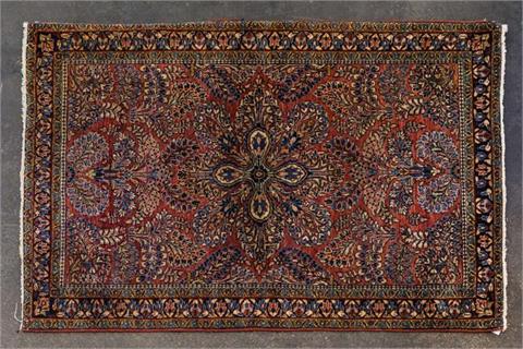 Orientteppich. SARUK/PERSIEN, 1. Hälfte 20. Jh., 144x104 cm