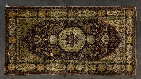 Orientteppich aus Seide, 1. Hälfte 20. Jh.., 206x110 cm