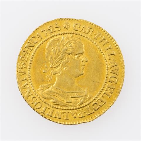 Kurfürstentum Pfalz-Neuburg/Gold - Dukat 1725, Karl Philipp (1710-1742),