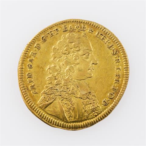 Würzburg/Gold - Neujahrsgoldgulden o.J. (1729), Friedrich Karl von Schönborn (1729-1746),