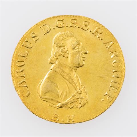 Fürstprimatische Staaten/Gold - Dukat 1809, Carl Theodor von Dalberg (1806-1810),
