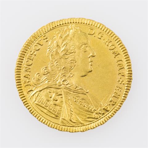 Stadt Regensburg/Gold - Dukat o.J. (1745-1765) mit Titel Franz I.,